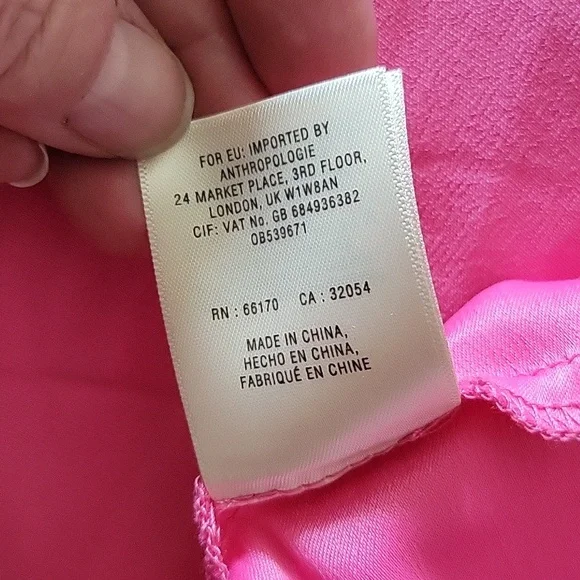 Anthropologie HD In Paris Pink Dress 10 - Picture 8 of 13
